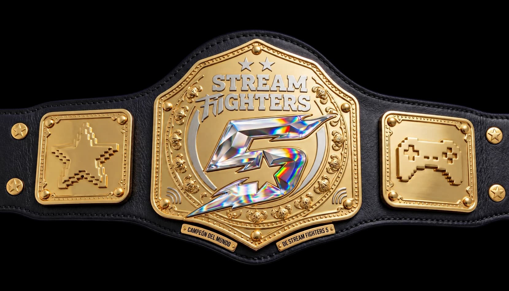 Cinturón promocional de Stream Fighters 5